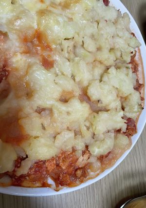 ズボラなポテトミートソースグラタン-レシピのメイン写真