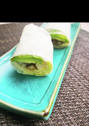 ランチ！エビアボカドチーズかまぼこ生春巻-レシピのメイン写真