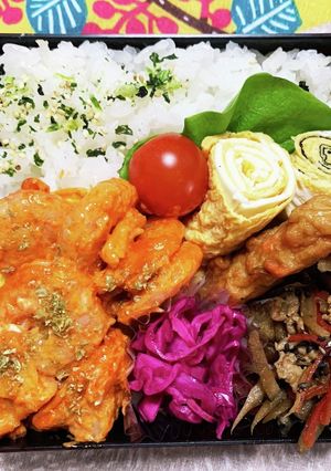1/11ﾖｯﾁｬﾝ☆エビマヨお弁当-レシピのメイン写真