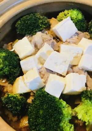 プチッと鍋●豚＆ブロッコリーの味噌風味鍋-レシピのメイン写真
