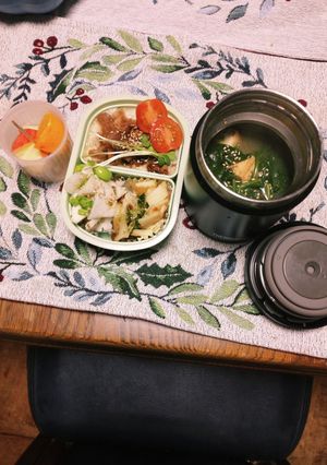 とろろ芋に豚肉の甘辛煮on-レシピのメイン写真