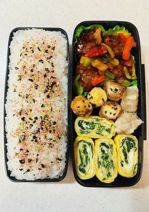 中学生弁当2024.1.10-レシピのメイン写真
