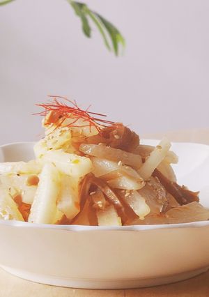 大根☆メンマ☆作り置き☆弁当☆レンジ2分-レシピのメイン写真