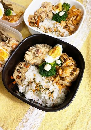 20240111お留守番お弁当-レシピのメイン写真