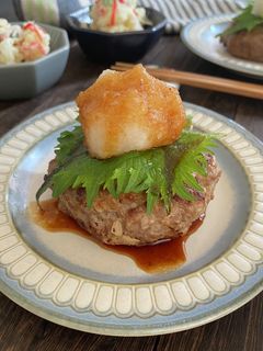 基本の和風おろしハンバーグ-レシピのメイン写真