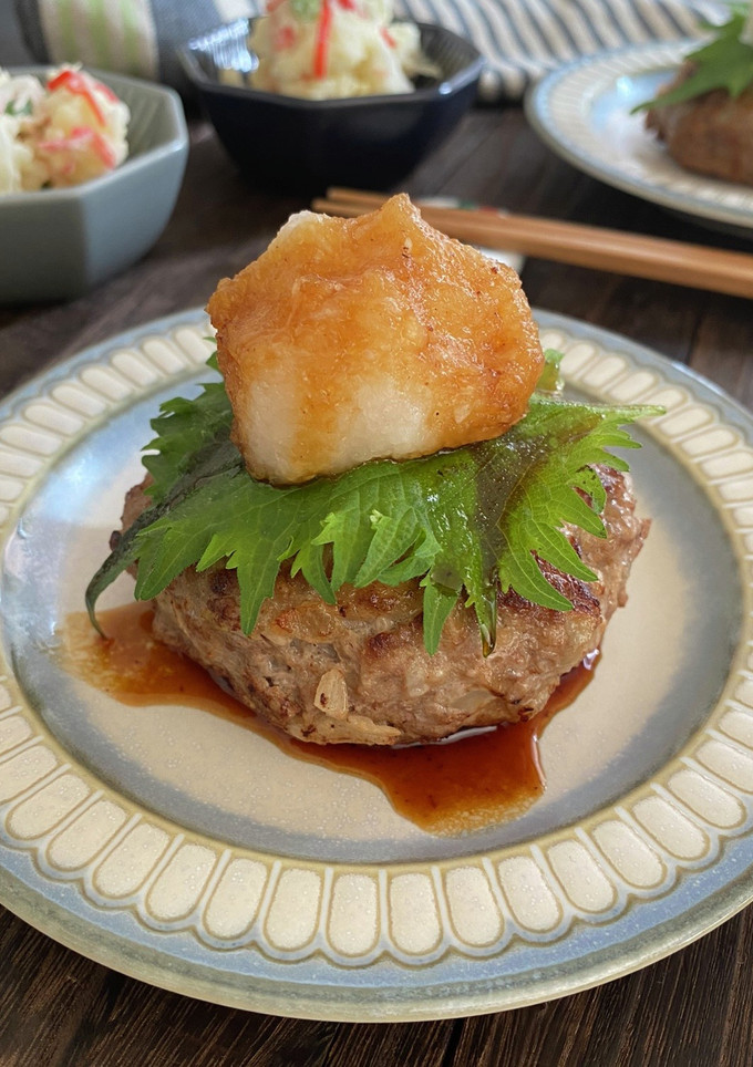 基本の和風おろしハンバーグ-レシピのメイン写真