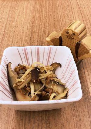 【大崎市】干し椎茸と生姜の佃煮【美味】-レシピのメイン写真