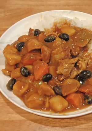 黒豆カレー-レシピのメイン写真