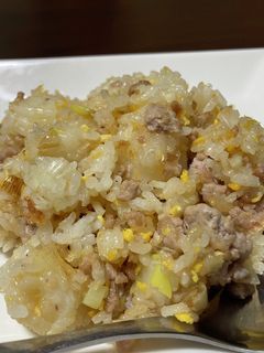 餅たまチャーハン-レシピのメイン写真