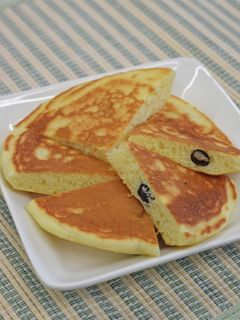 アレンジレシピ!黒豆入りホットケーキ-レシピのメイン写真