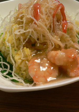 パリッッ！？プリ～なあんかけ炒飯-レシピのメイン写真
