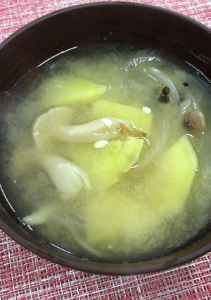 【郡山女子大】秋の味噌汁-レシピのメイン写真