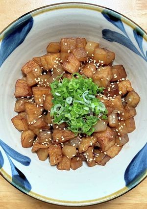 簡単でウマシ☆さつま揚げと大根の醤油炒め-レシピのメイン写真