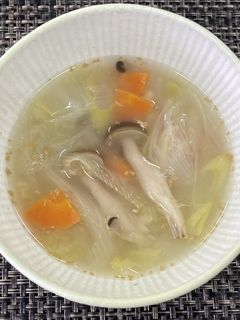 もち麦のしょうがスープ-レシピのメイン写真