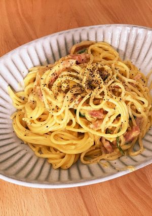どうやっても美味しくなる　カルボナーラ-レシピのメイン写真