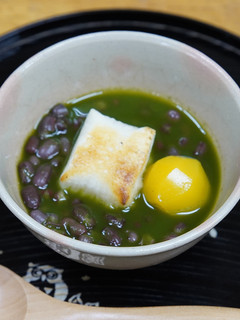 あらびき玄米茶ぜんざい-レシピのメイン写真