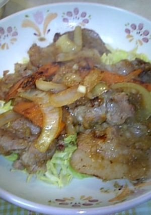 栄養満点！豚肉の生姜焼き-レシピのメイン写真