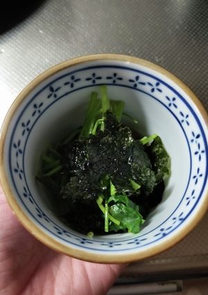 三つ葉の酢醤油和え-レシピのメイン写真