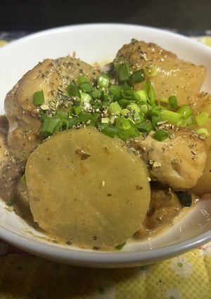 洋風ブリ大根(クリーム味)-レシピのメイン写真