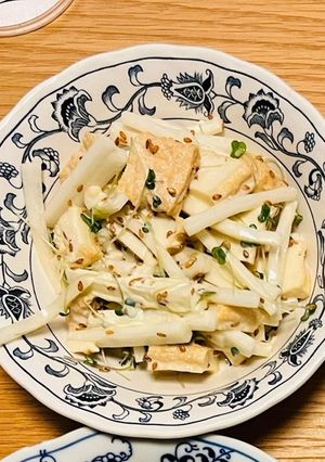簡単うまい！大根と厚揚げのサラダ-レシピのメイン写真
