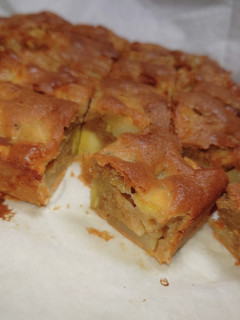 ラム酒香るりんごとさつまいものケーキ-レシピのメイン写真