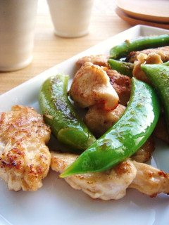 ささみと旬野菜のレモンバターソテー-レシピのメイン写真