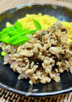 再利用で栄養満点！鶏そぼろ-レシピのメイン写真
