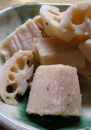 カリッ☆とおいしいレンコンの唐揚げ-レシピのメイン写真