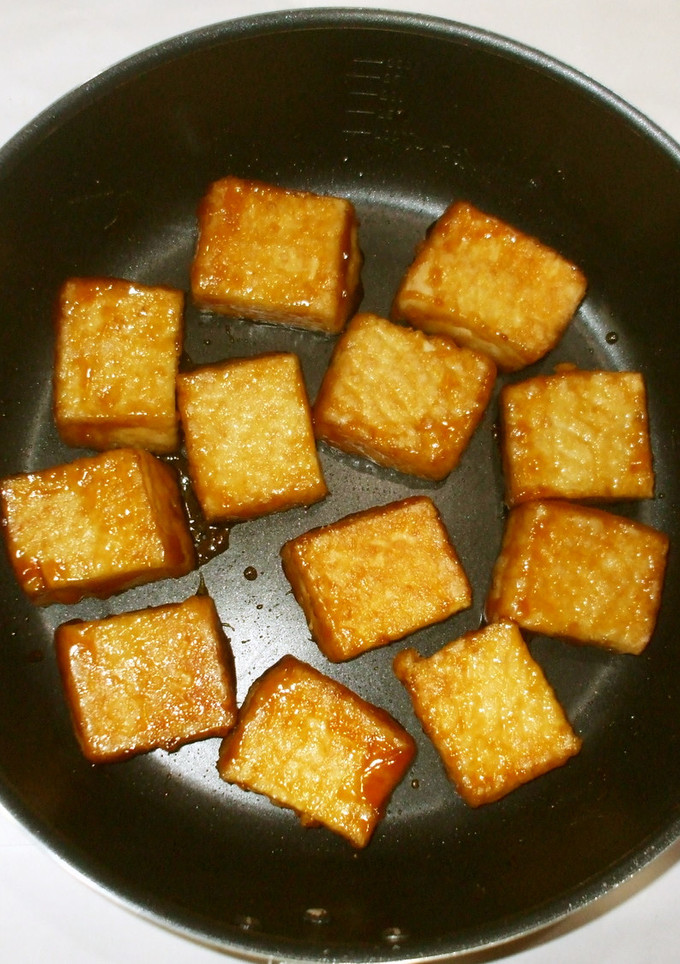 厚揚げ照り焼き♪皮膚の色が赤い簡単薬膳-レシピのメイン写真
