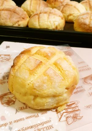ザクザク皮のメロンパン♡HBで♡-レシピのメイン写真