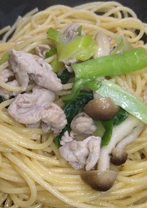 ★豚バラとしめじの和風パスタ★動画あり★-レシピのメイン写真