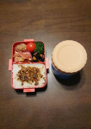 中学生女子弁当2024/01/12-レシピのメイン写真