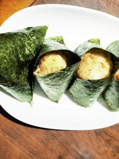 胡麻坦々味噌とおかかお結び-レシピのメイン写真