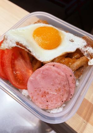 簡単☆ワンパン!鶏肉のケチャップ炒め弁当-レシピのメイン写真