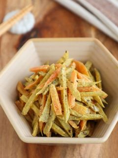 ごぼうとにんじんのカレーマヨサラダ-レシピのメイン写真