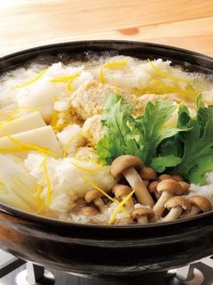 あっさり鶏つくねの雪見鍋-レシピのメイン写真
