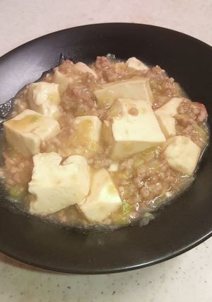 家にある調味料で作れる麻婆豆腐-レシピのメイン写真
