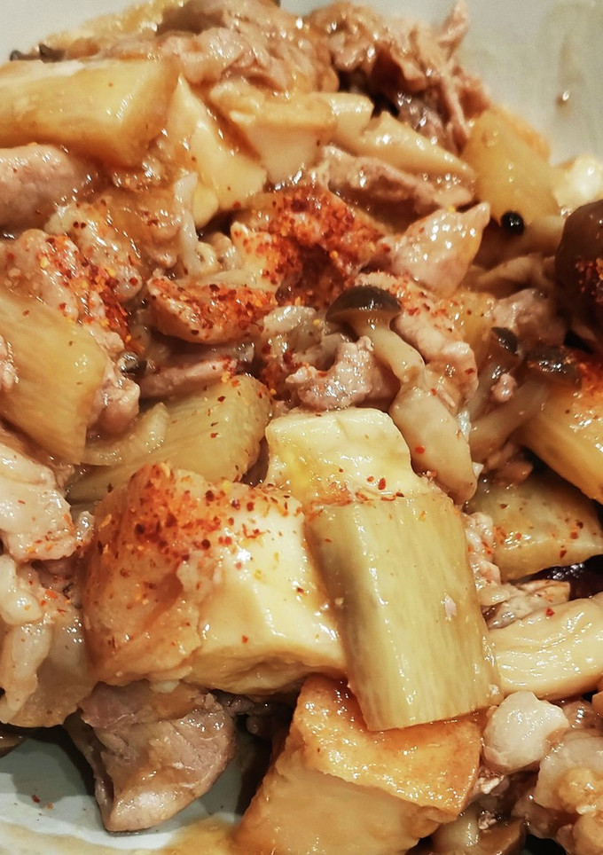 厚揚げと豚こま肉のほっこり煮-レシピのメイン写真