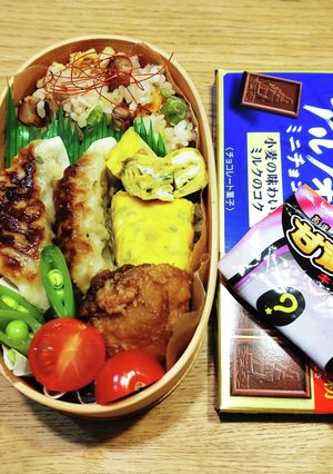 高1!男子弁当!焼豚炒飯&餃子 111-レシピのメイン写真