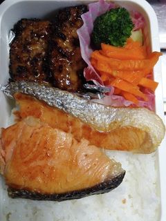 鮭弁当-レシピのメイン写真