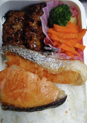 鮭弁当-レシピのメイン写真