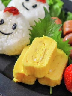 卵1個でキレイな卵焼きを作る方法-レシピのメイン写真