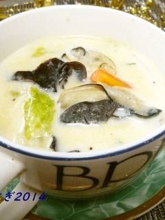 牡蠣と白菜のミルク煮-レシピのメイン写真