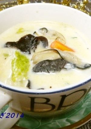 牡蠣と白菜のミルク煮-レシピのメイン写真