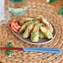 รูปของ 【タンパク質不足解消】ちくわの磯辺揚げ