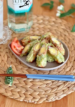 【タンパク質不足解消】ちくわの磯辺揚げ-レシピのメイン写真