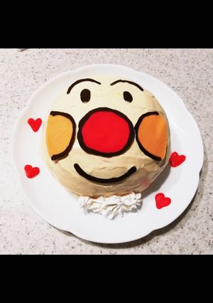 バースデイアイスケーキ(アンパンマン)-レシピのメイン写真
