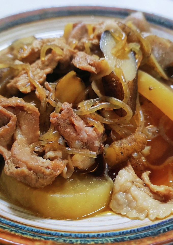 農家の食卓〜ごぼうの甘辛煮　豚こま切れ編-レシピのメイン写真