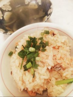 塩鮭の炊き込みご飯-レシピのメイン写真