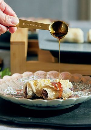 ホットプレートであんまき-レシピのメイン写真